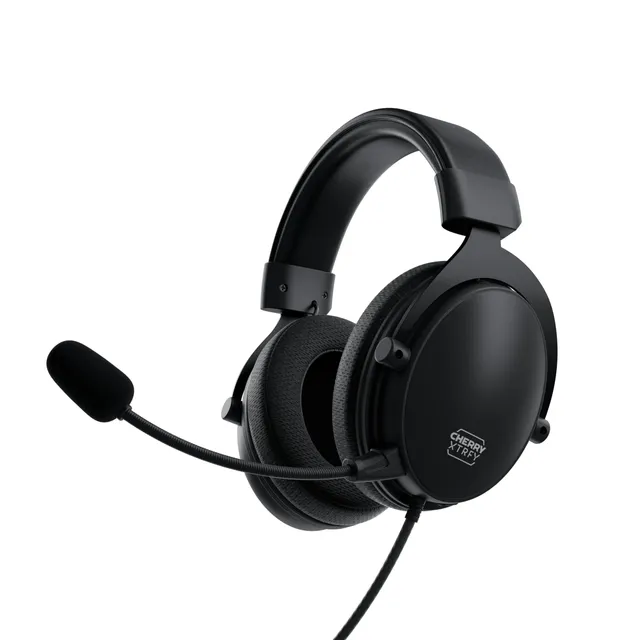 cherry-xtrfy-h2-gaming-headset-schwarz-mit-53-mm-treiber image 1