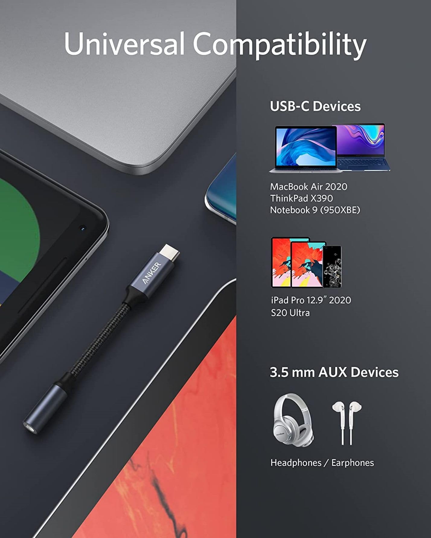 anker-usb-c-auf-3-5-mm-audio-adapter-nylon-mit-dac image 5
