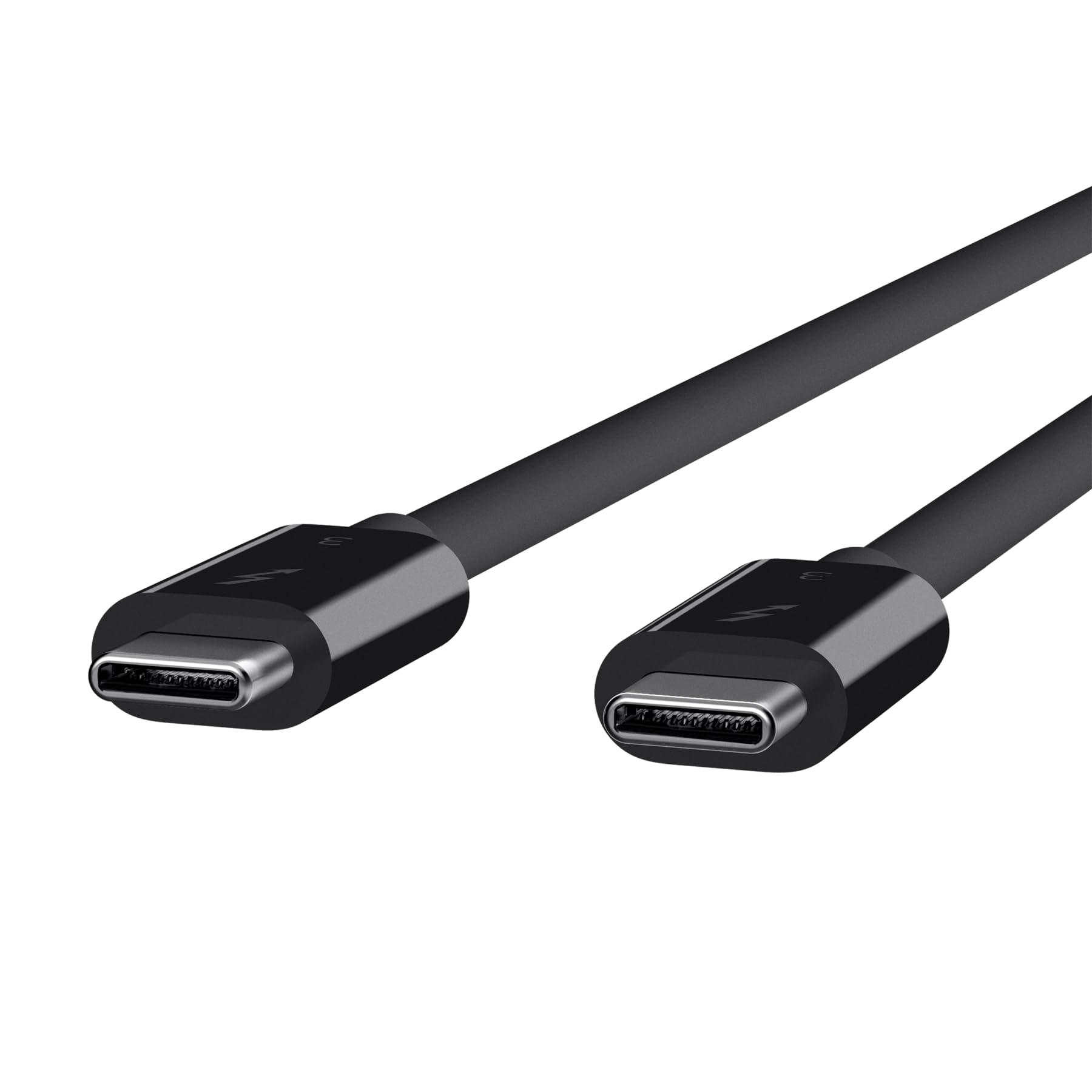 belkin-thunderbolt-3-usb-c-kabel-0-8m-40-gbit-s-5k-100w-schwarz image 2