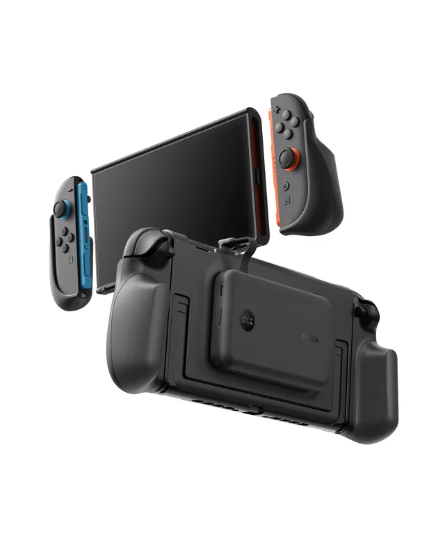 belkin-gaming-halter-mit-10k-powerbank-30w-f-r-nintendo-switch-2-schwarz-magneti image 1