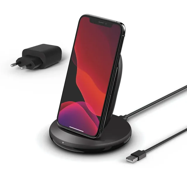 belkin-boostcharge-qi-ladest-nder-15-w-schwarz-mit-qc-3-0-24-w-netzteil image 1