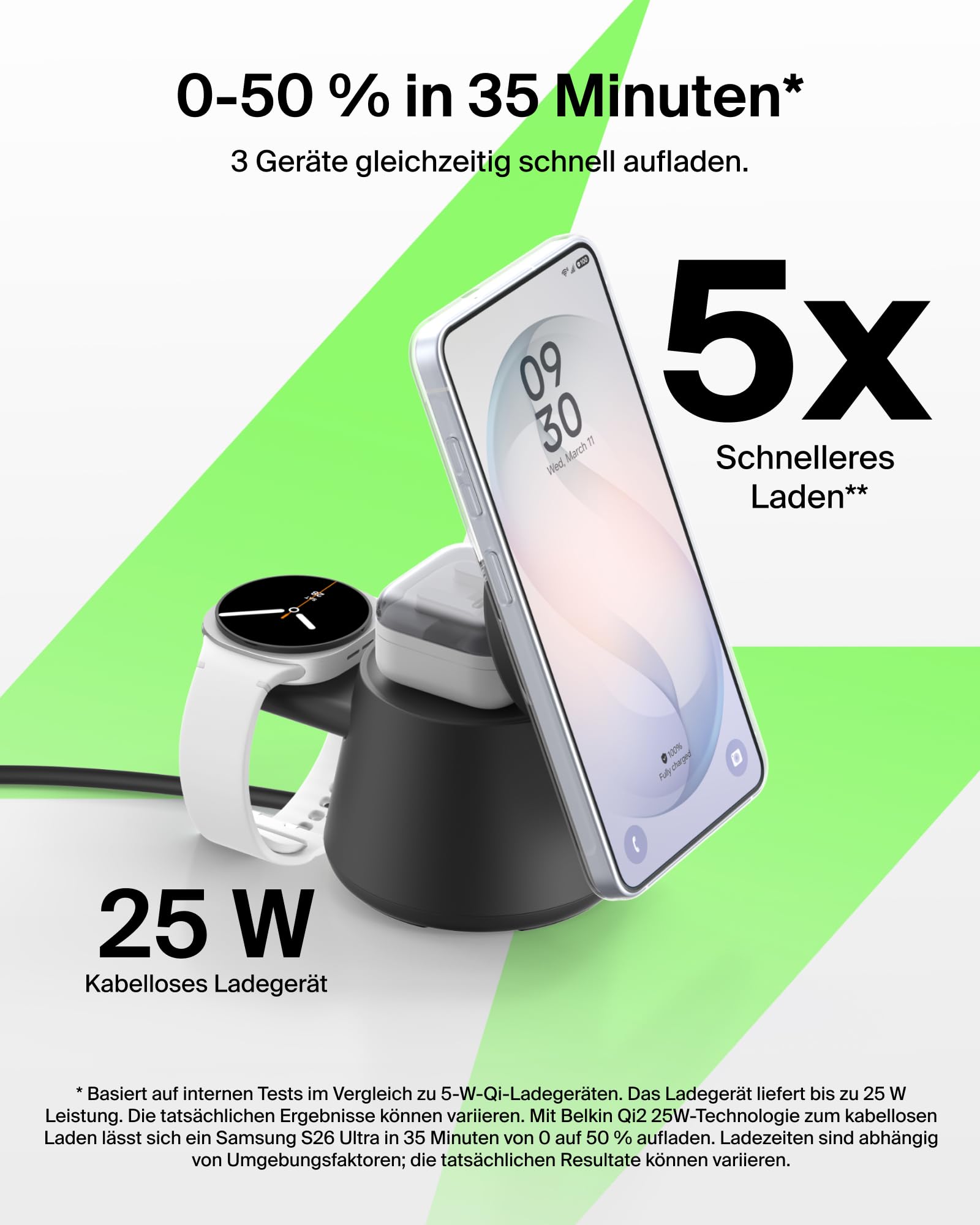 belkin-ultracharge-3-in-1-qi2-ladestation-25w-schwarz-mit-45w-netzteil image 4