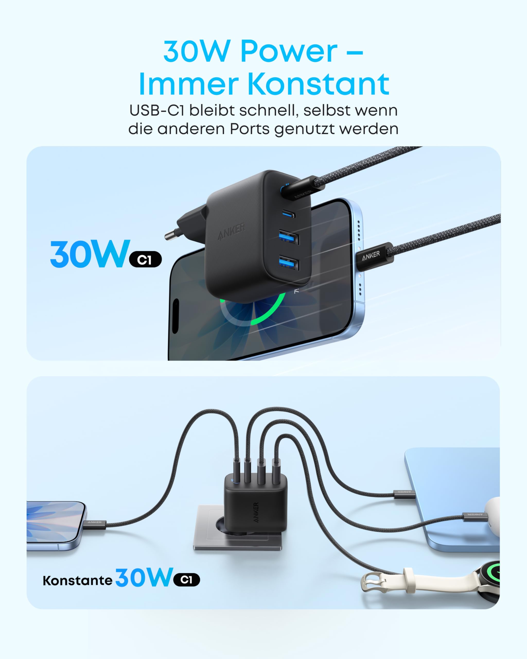 anker-zolo-50w-4-port-ladeger-t-2x-usb-c-2x-usb-a-gan image 3