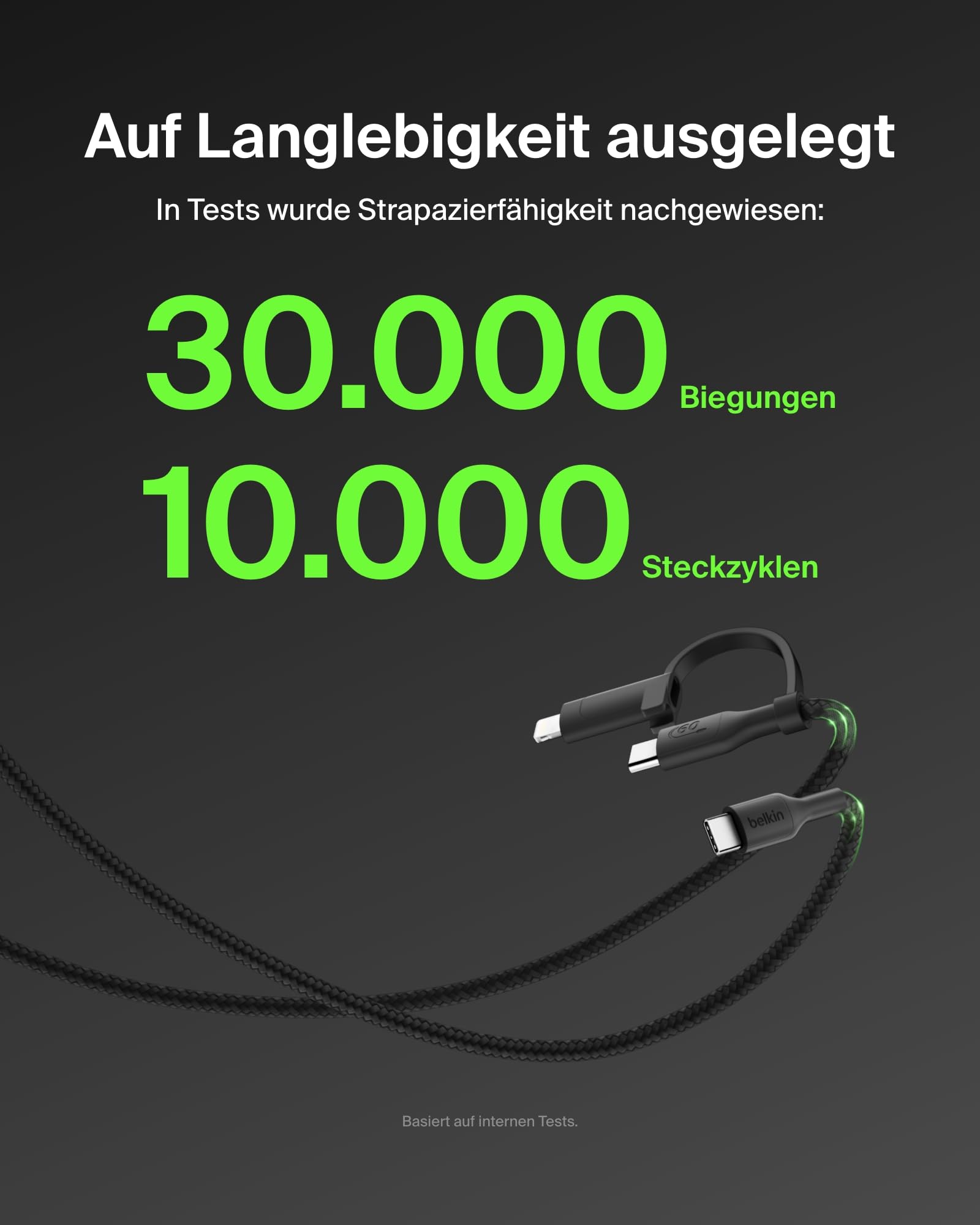 belkin-boostcharge-pro-2-in-1-usb-c-lightning-kabel-60w image 6