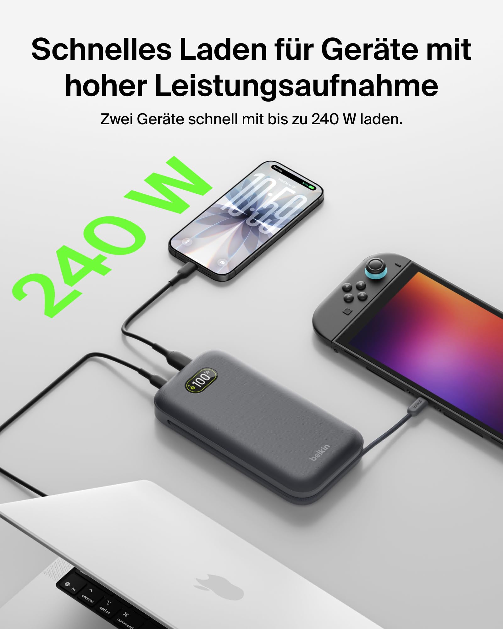 belkin-ultracharge-pro-powerbank-27000mah-240w-usb-c-anthrazit image 3