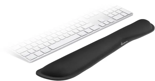 mediarange-handgelenkauflage-f-r-tastaturen-gel-460x85x25mm-schwarz image 1