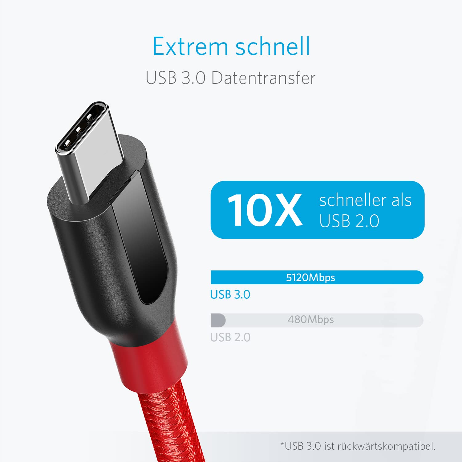 anker-powerline-usb-c-auf-usb-3-0-kabel-90cm-rot image 3