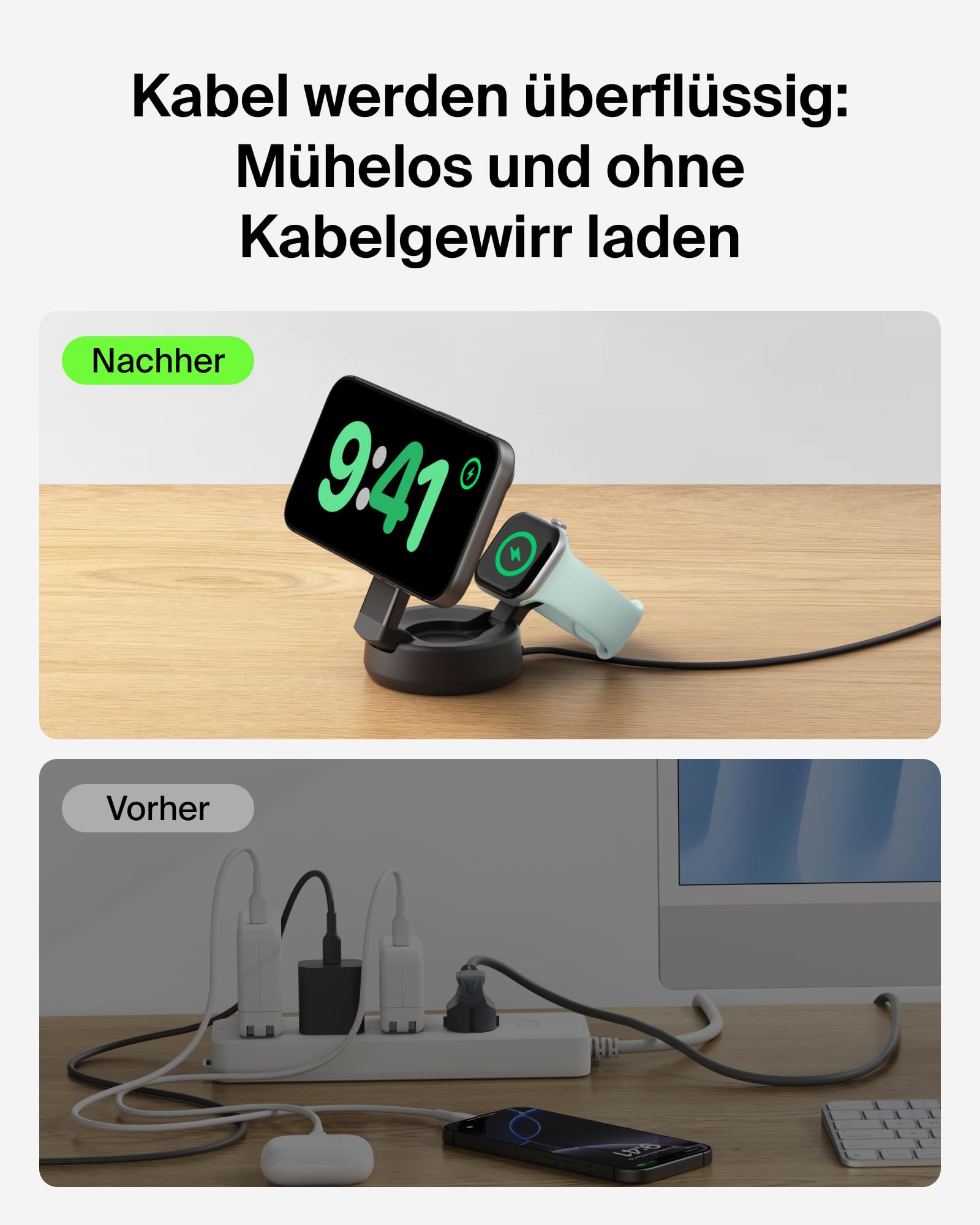belkin-ultracharge-pro-2-in-1-qi2-ladestation-25w-schwarz-mit-45w-netzteil image 7