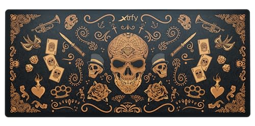 cherry-xtrfy-gp5-gaming-mauspad-xl-920x400x3mm-calavera-edition image 6