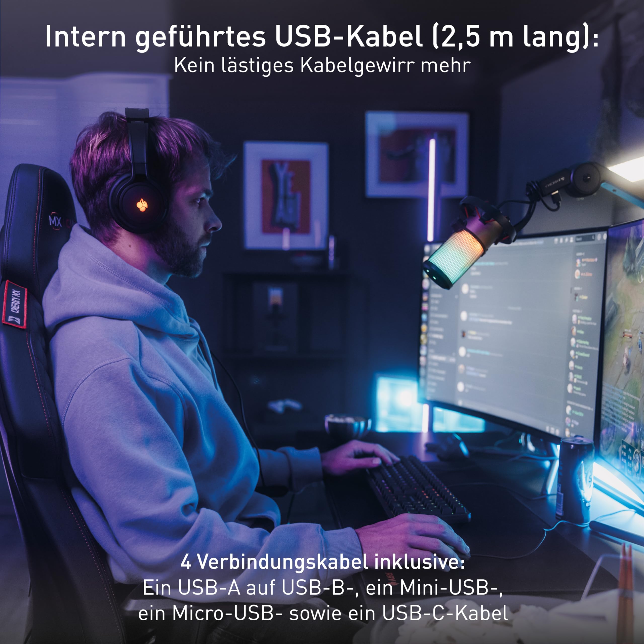 cherry-ma-6-0-uni-usb-mikrofonarm-schwarz-mit-usb-hub image 4