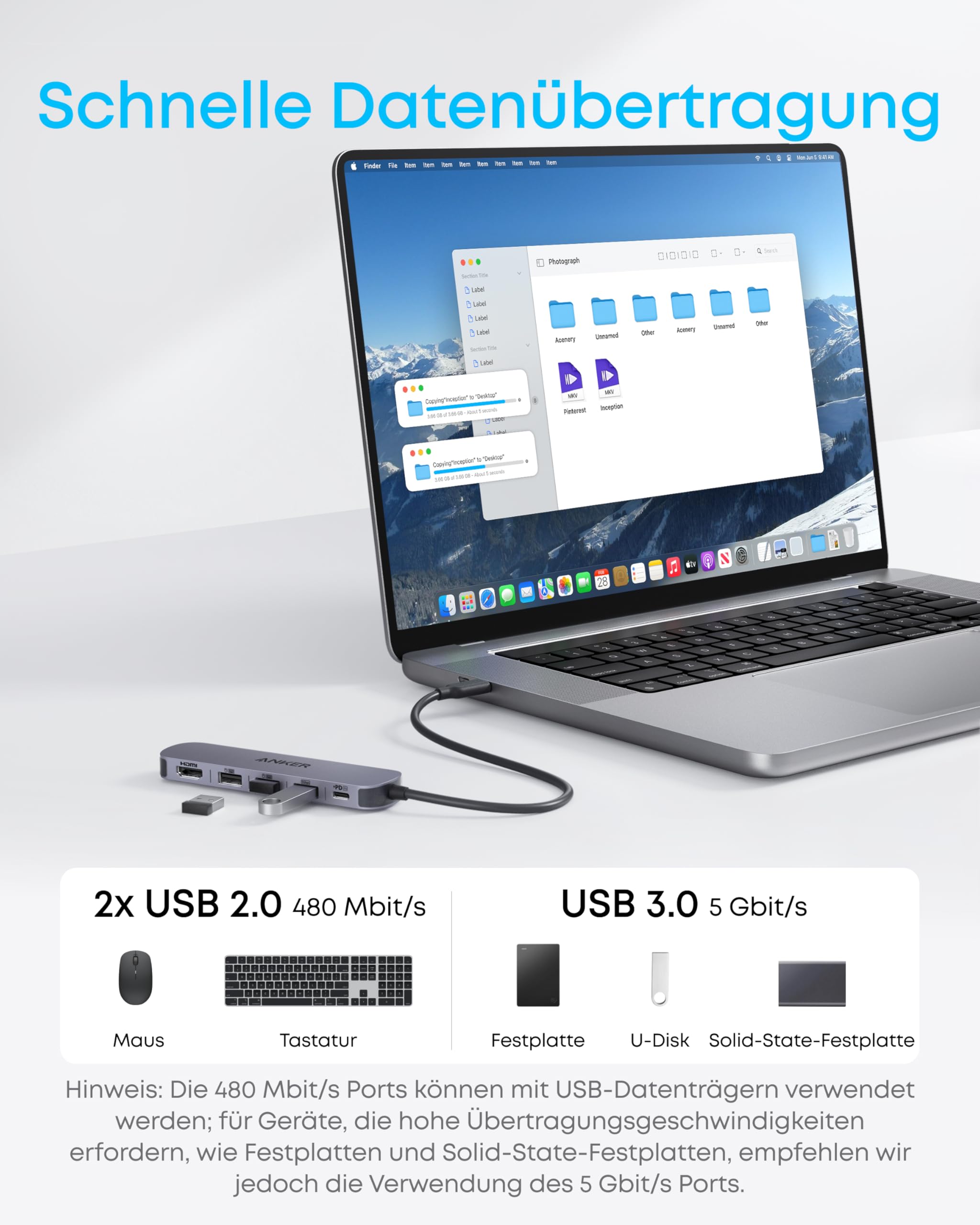 anker-5-in-1-usb-c-hub-mit-4k-hdmi-und-90w-power-delivery image 4