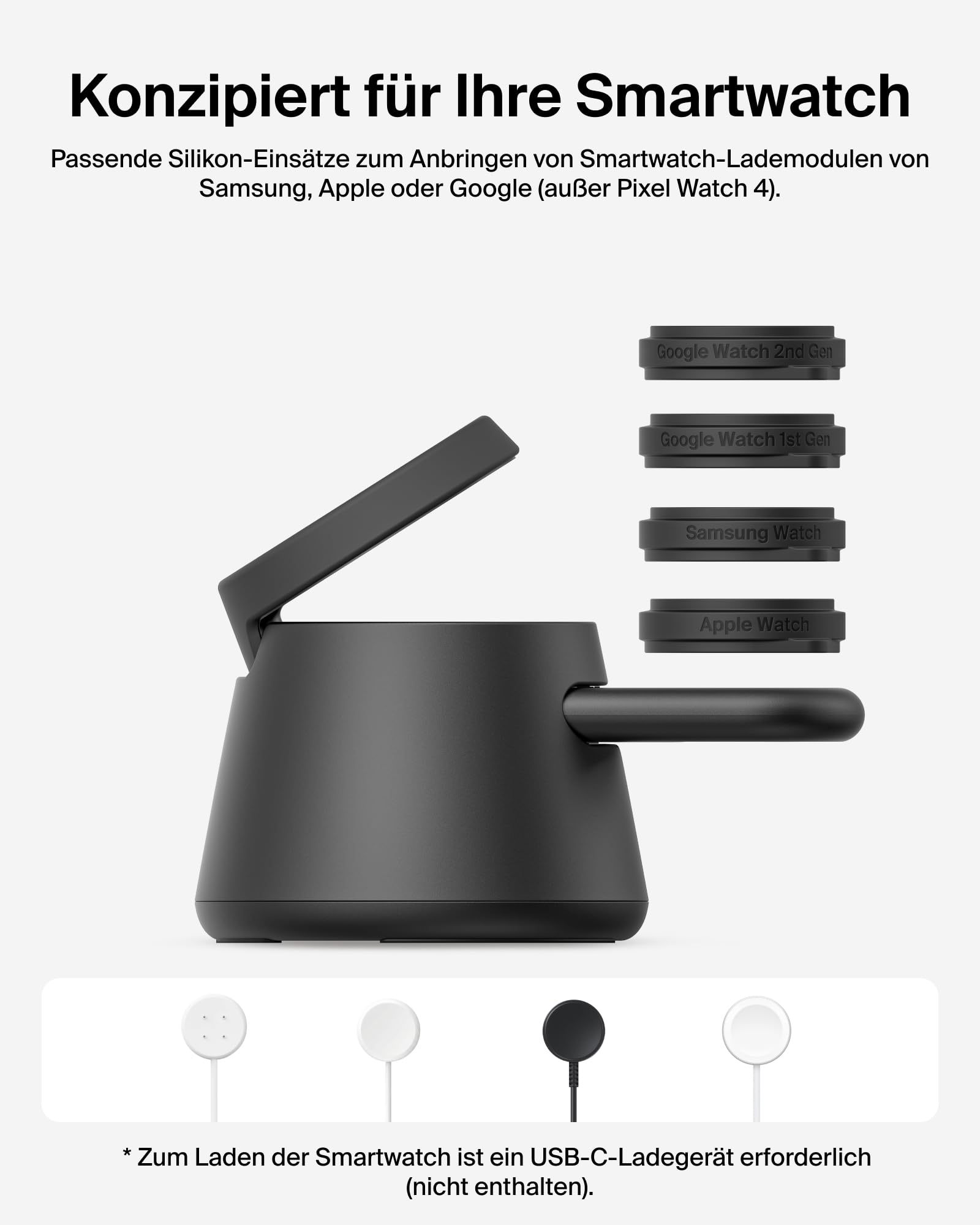 belkin-ultracharge-3-in-1-qi2-ladestation-25w-schwarz-mit-45w-netzteil image 2