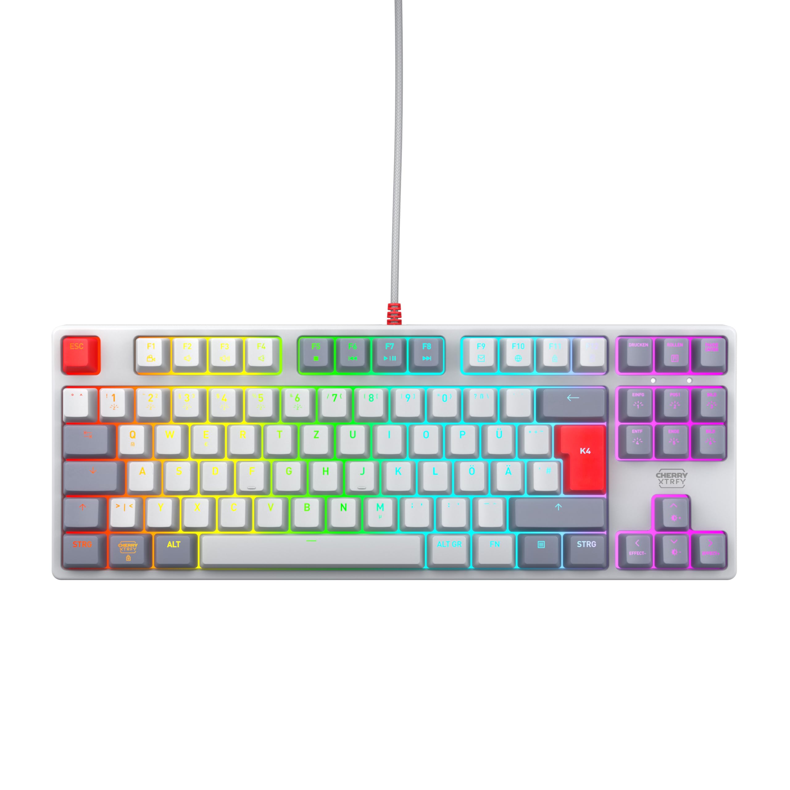 cherry-xtrfy-k4v2-tkl-gaming-tastatur-qwertz-mx2a-red-rgb-wei image 8