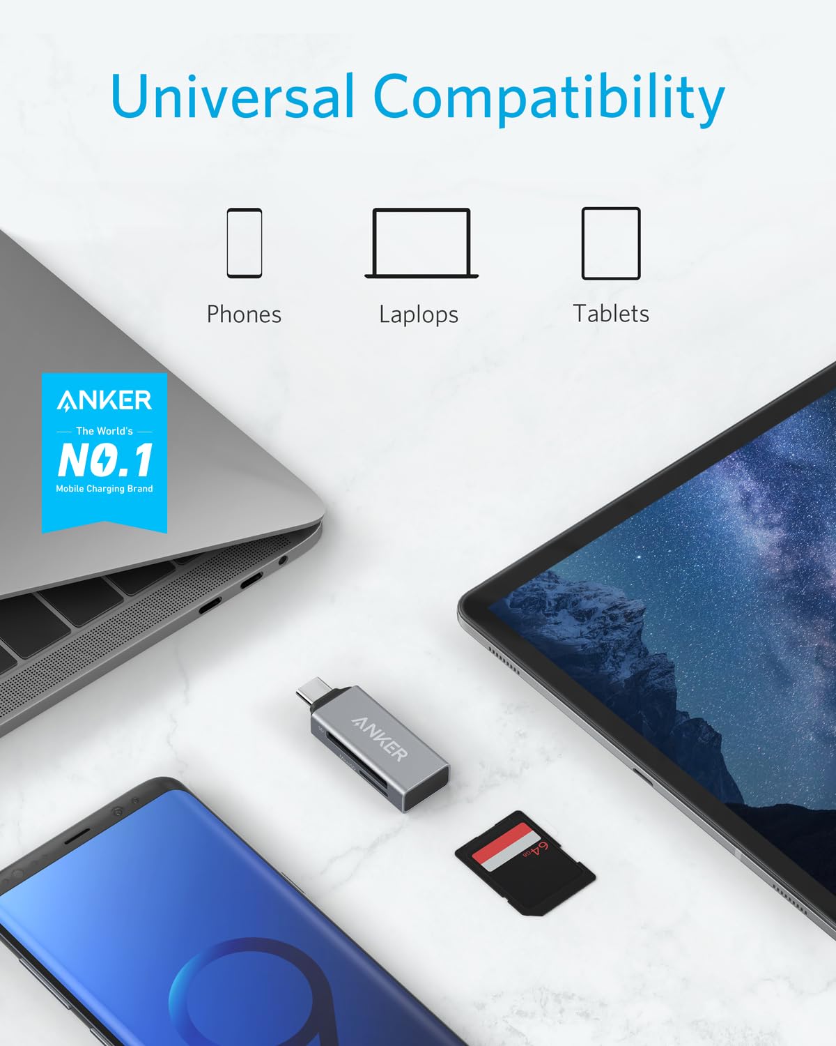 anker-2-in-1-usb-c-speicherkartenleser-sd-microsd image 2