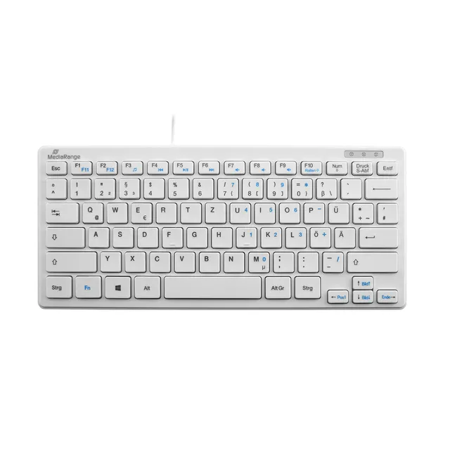mediarange-kabelgebundene-tastatur-qwertz-de-at-kompakt-wei image 1