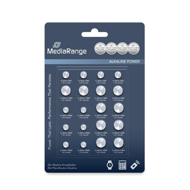 mediarange-alkaline-knopfzellen-set-20er-pack-lr41-lr44-lr626-lr54 image 1