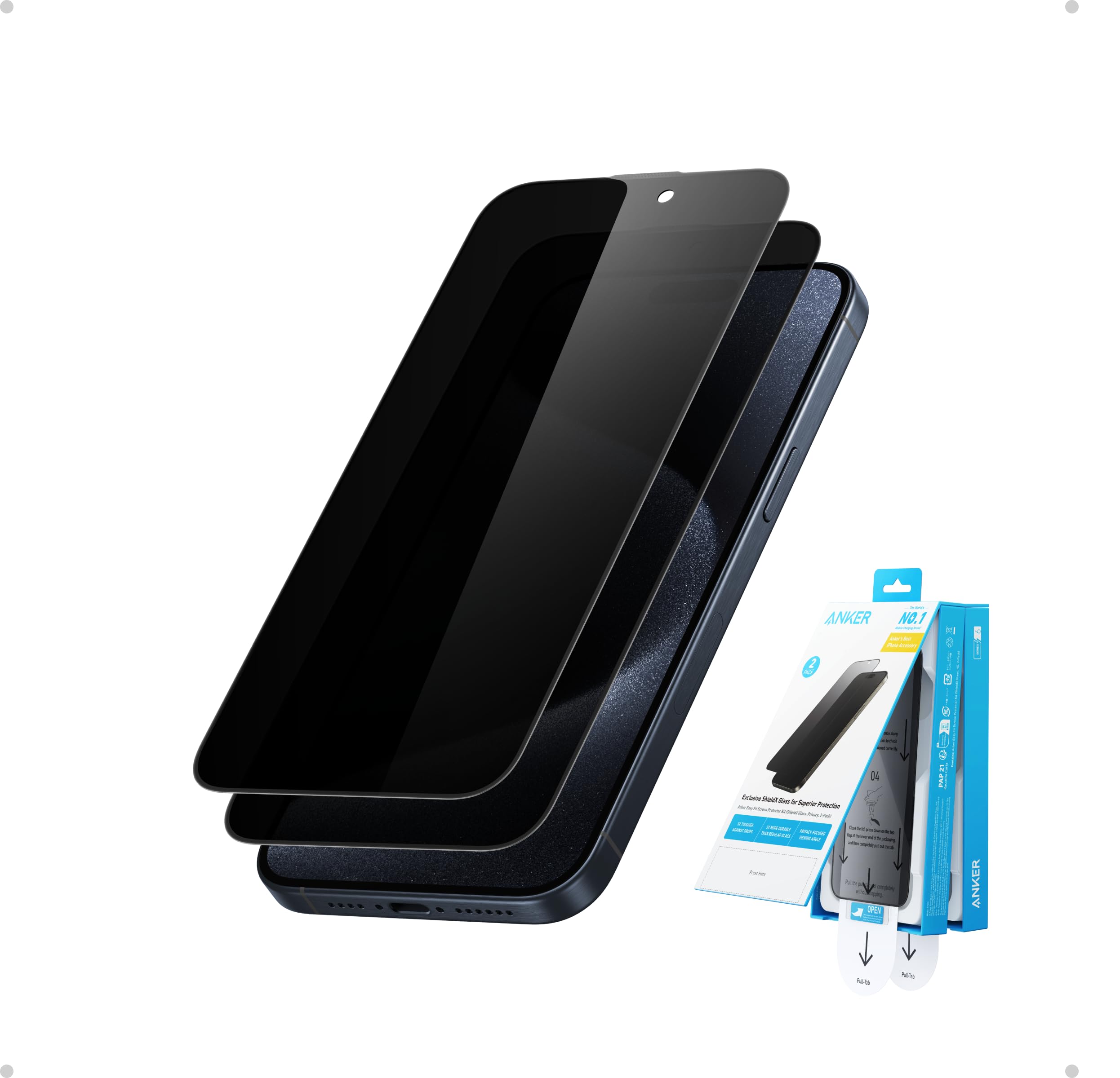 anker-easy-fit-screen-protector-kit-hd-2-pack-f-r-iphone-15-pro-max image 1