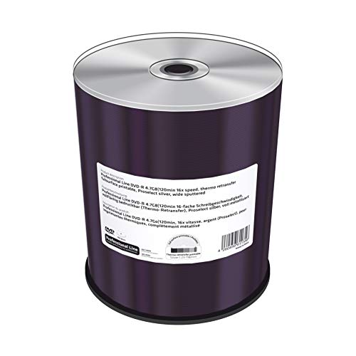 mediarange-professional-line-dvd-r-4-7gb-120min-16x-thermo-retransfer-100er-cake image 4