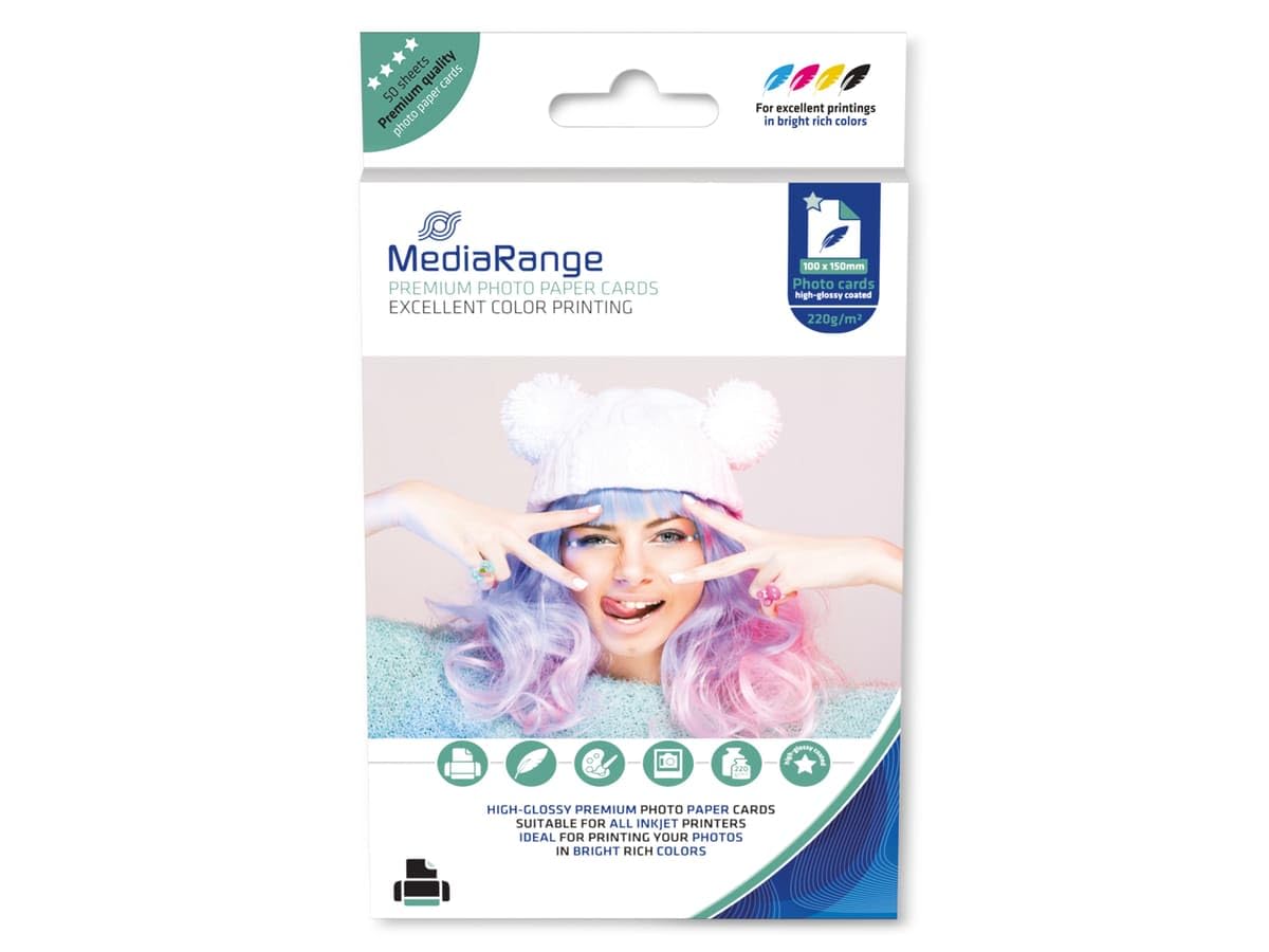 mediarange-hochglanz-fotopapier-10x15-cm-220-g-m-50-blatt image 5