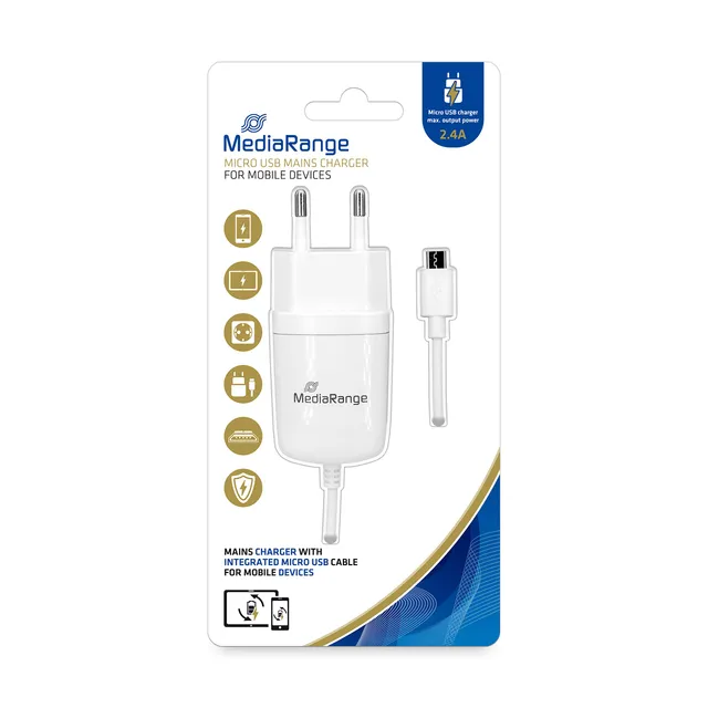 mediarange-steckdosen-ladeger-t-mit-micro-usb-kabel-2-4a-wei image 1
