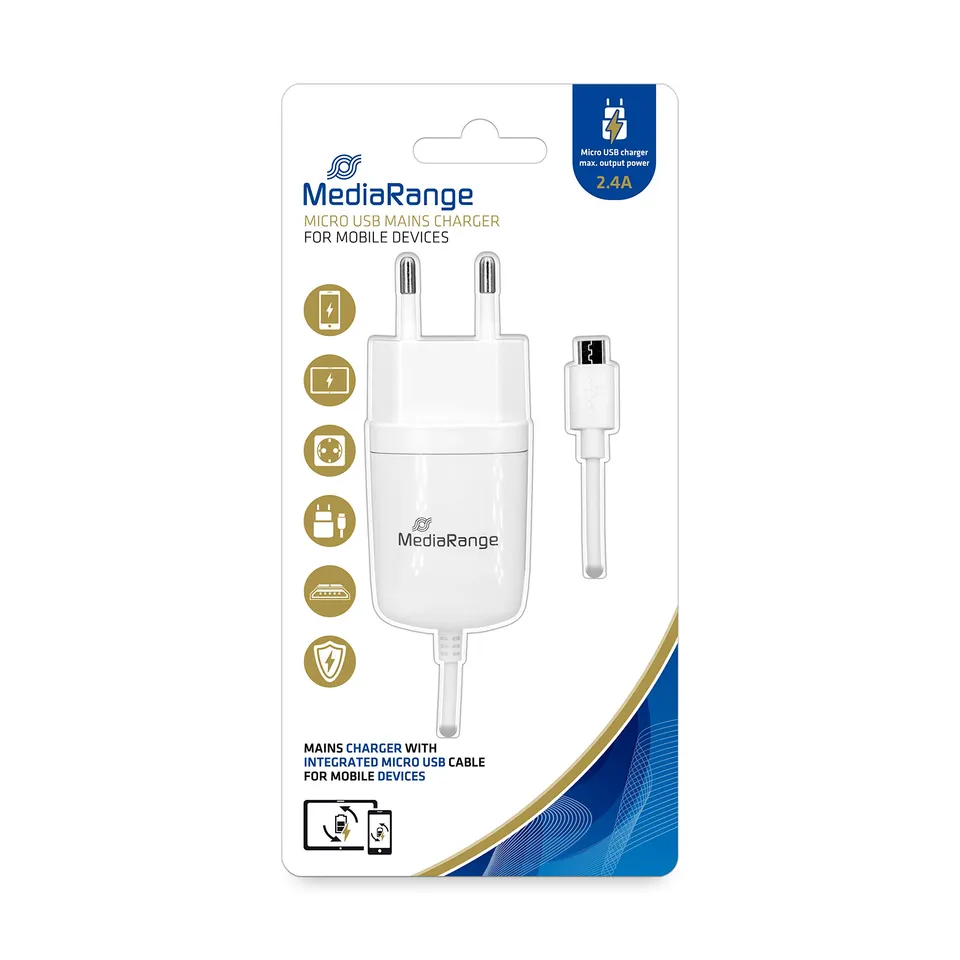mediarange-steckdosen-ladeger-t-mit-micro-usb-kabel-2-4a-wei image 1