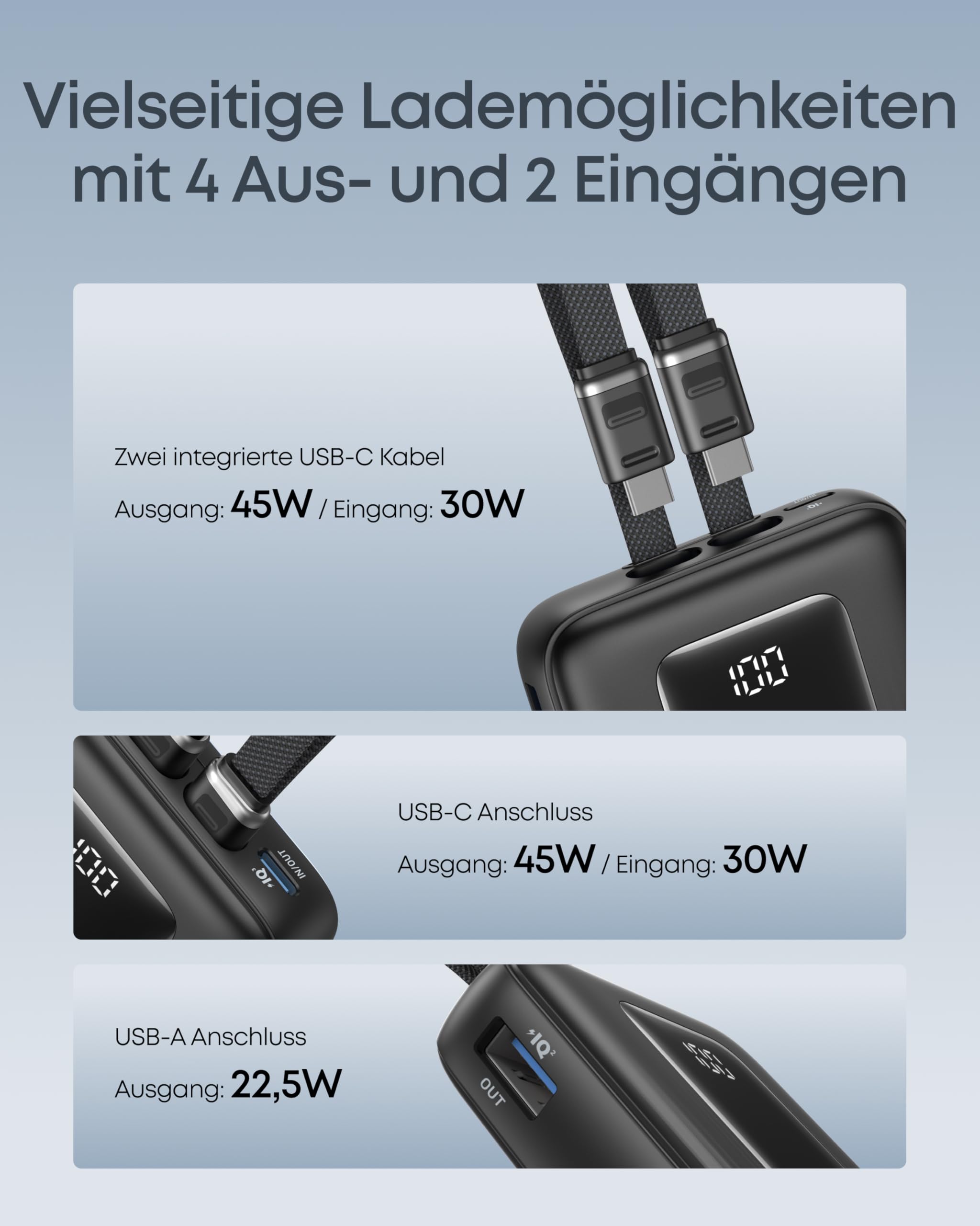 anker-zolo-powerbank-20000mah-45w-mit-2x-integriertem-usb-c-kabel image 6