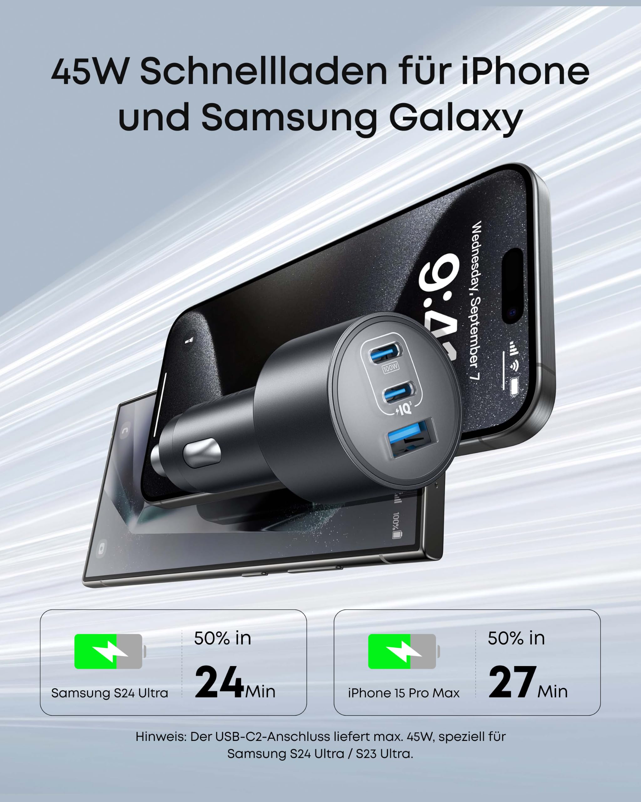 anker-167-5w-3-port-usb-c-kfz-ladeger-t-auto-ladeger-t image 4
