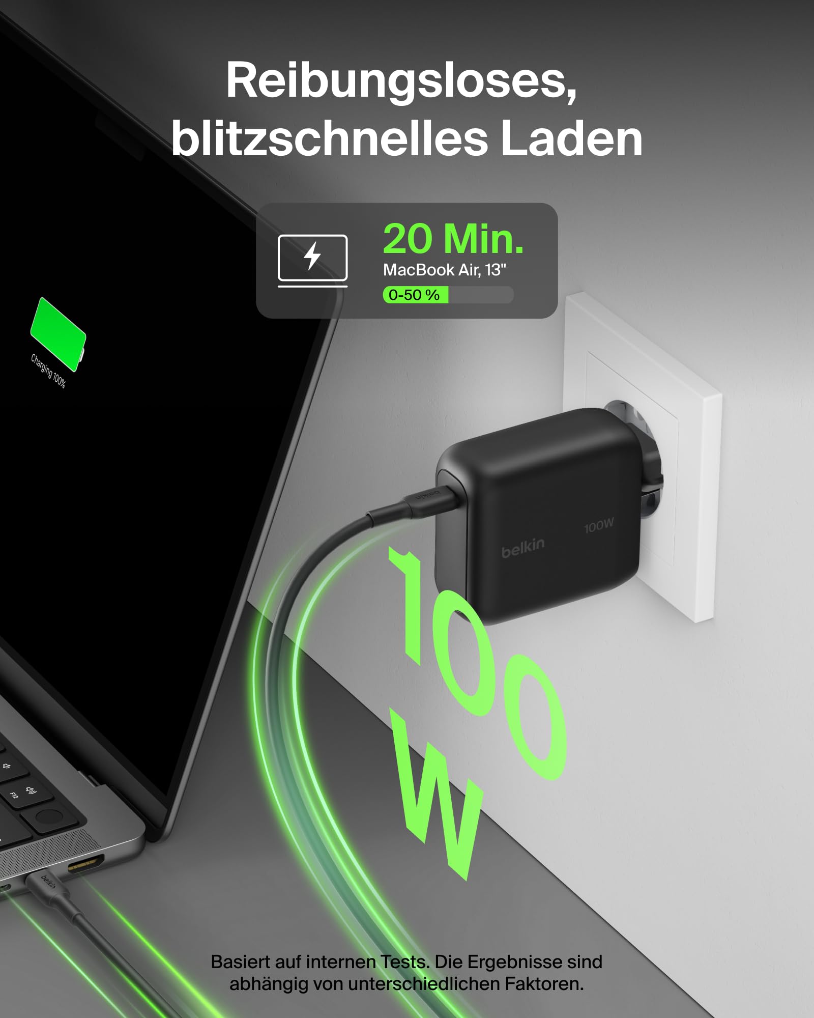 belkin-boostcharge-usb-c-gan-ladeger-t-100w-mit-klappstecker-schwarz image 2