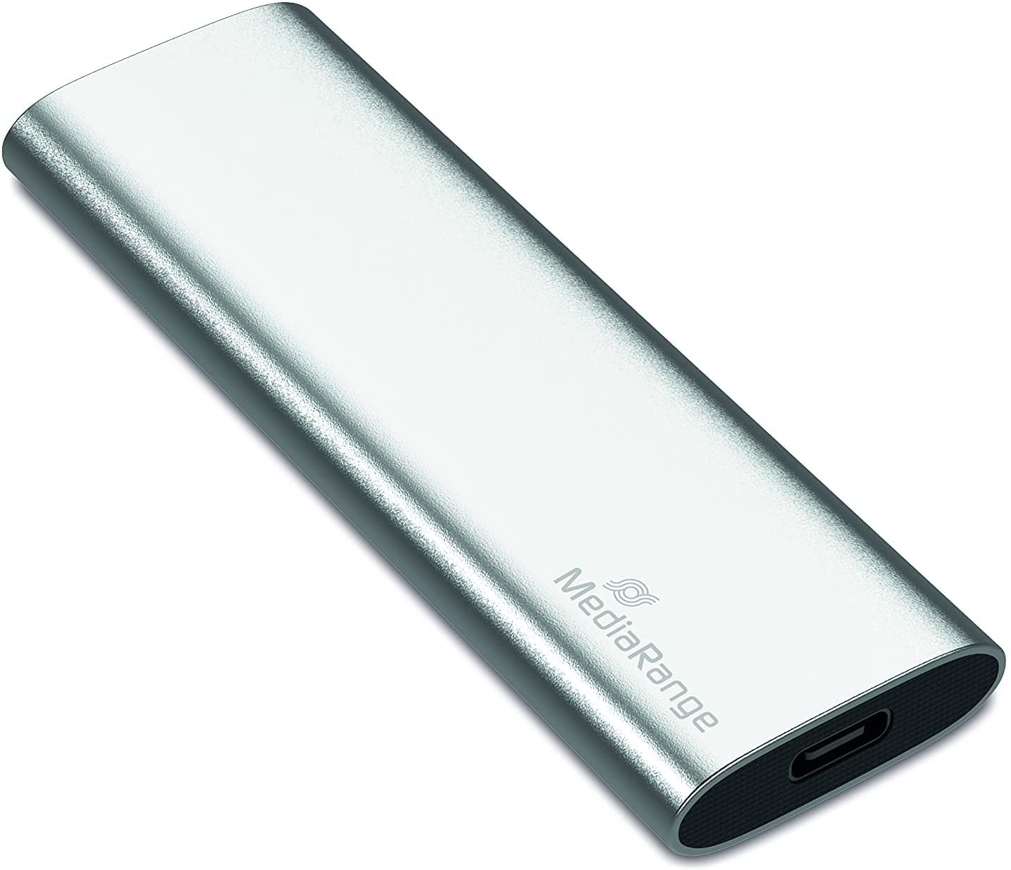 mediarange-externe-ssd-240gb-usb-c-3-2-gen-2-aluminium-silber image 1