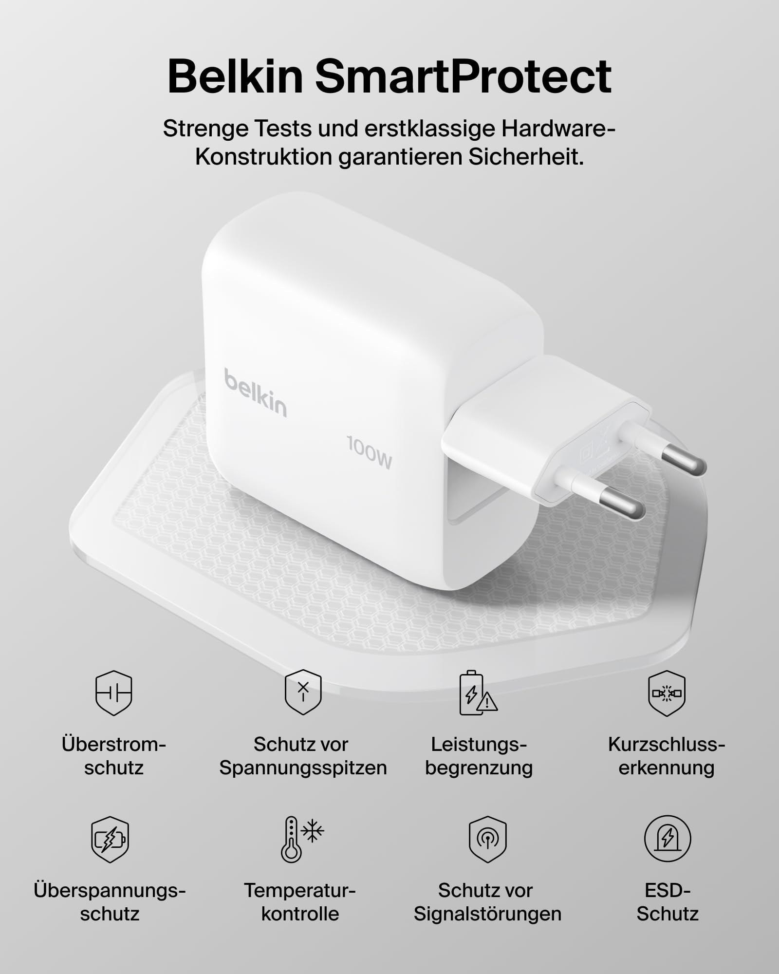 belkin-boostcharge-usb-c-gan-ladeger-t-100w-mit-klappstecker-wei image 7
