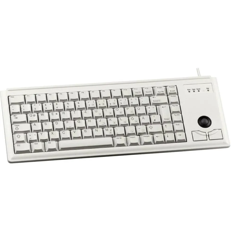 cherry-g84-4400-tastatur-mit-trackball-de-qwertz-usb-a-grau image 1