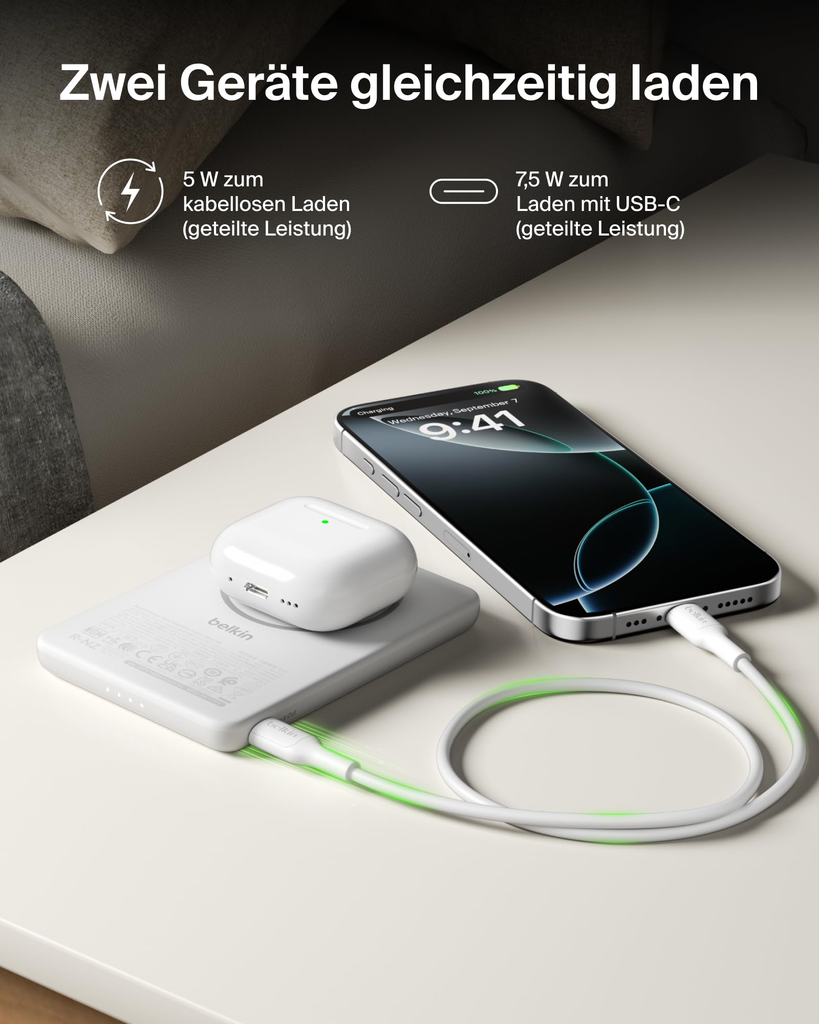 belkin-boostcharge-magnetische-power-bank-5000mah-wei image 4