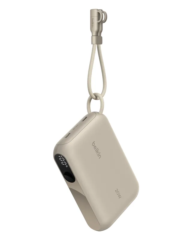 belkin-boostcharge-power-bank-10000-mah-20w-mit-display-sandfarben image 1