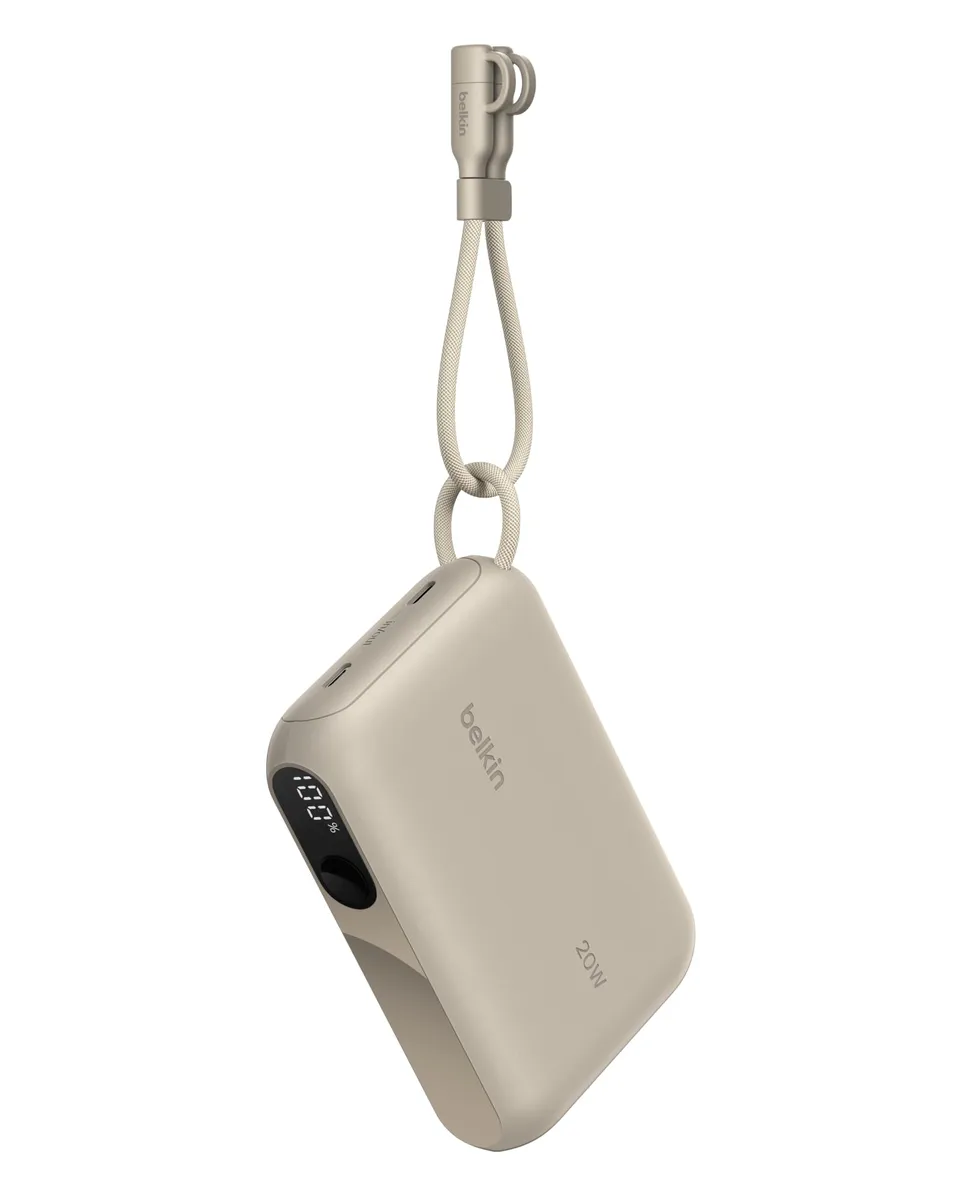 belkin-boostcharge-power-bank-10000-mah-20w-mit-display-sandfarben image 1