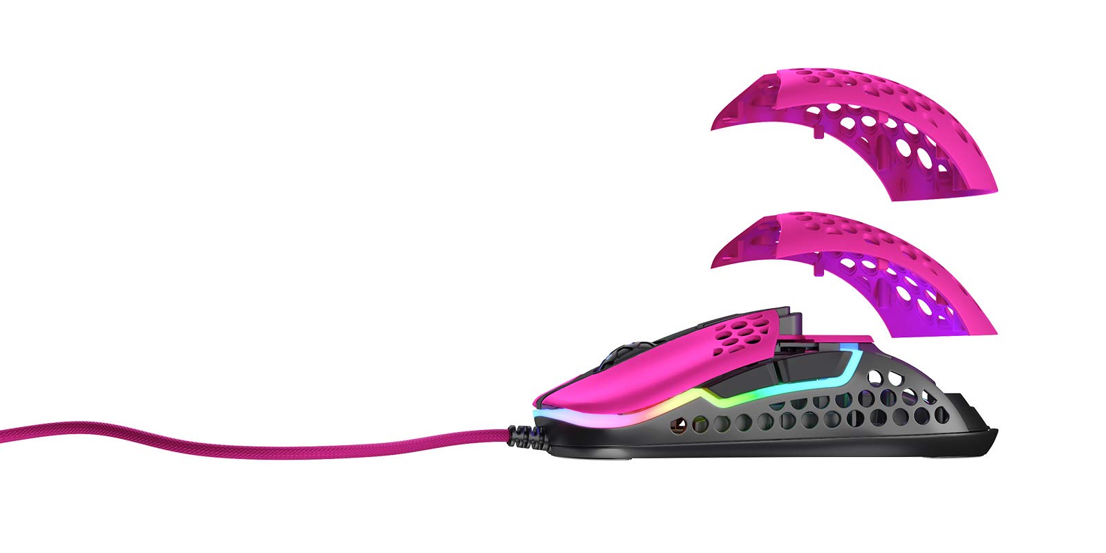 cherry-xtrfy-m42-rgb-kabelgebundene-gaming-maus-pixart-3389-pink-edition image 3