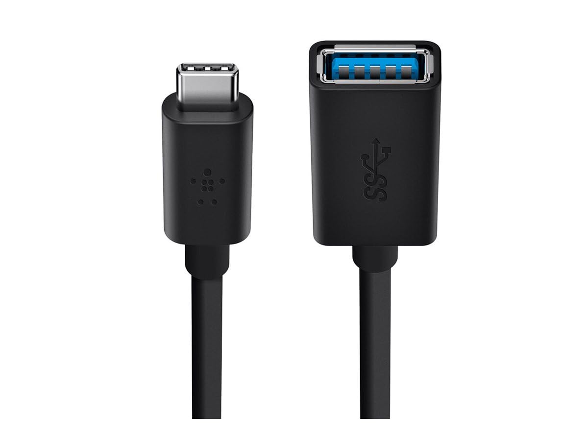 belkin-usb-c-auf-usb-a-adapter-usb-3-1-5-gbit-s-1-5a-schwarz image 1