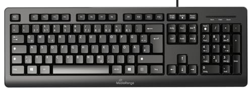mediarange-kabelgebundene-usb-tastatur-qwertz-de-at-schwarz image 4