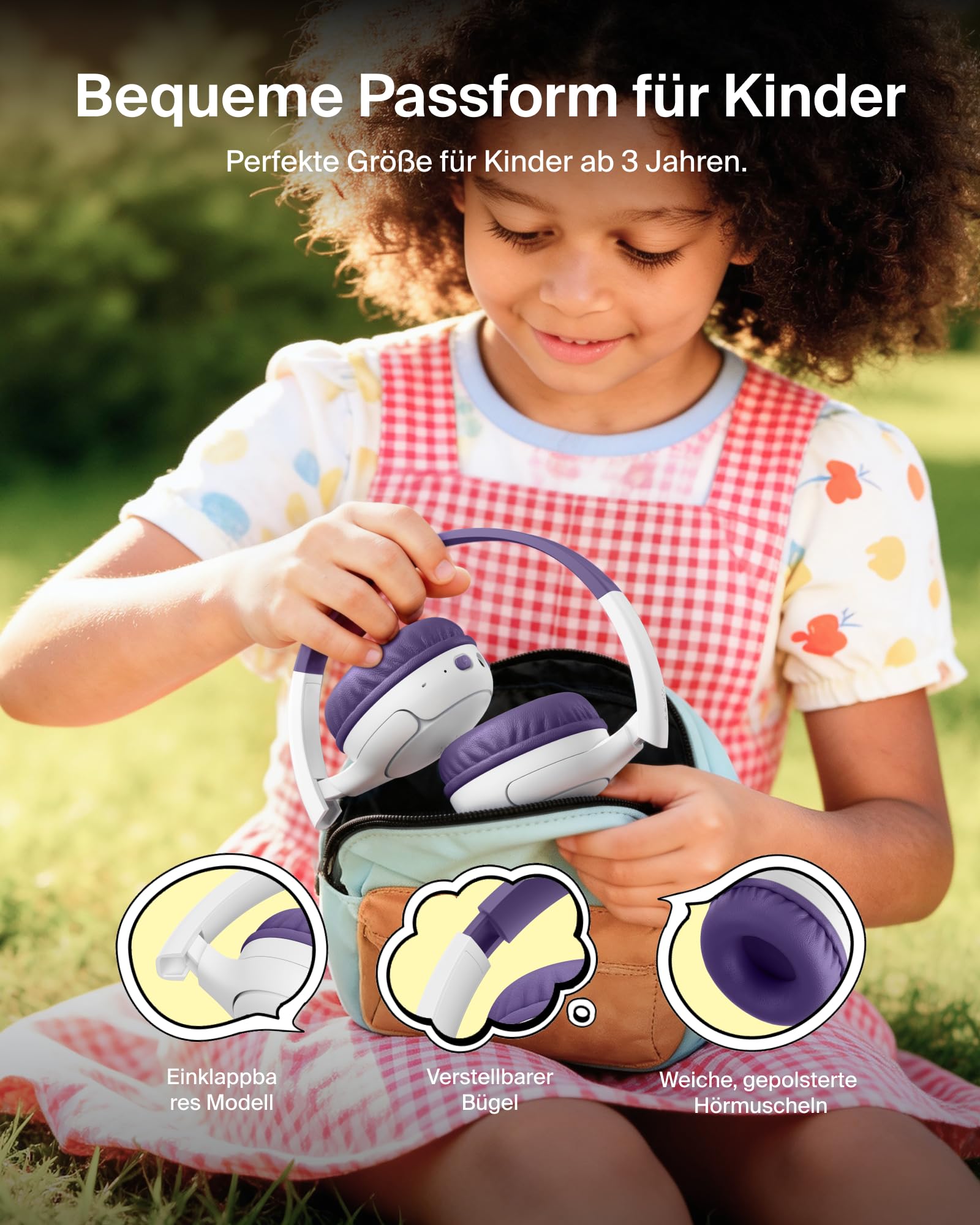 belkin-soundform-mini-2-kinder-kopfh-rer-bluetooth-on-ear-55h-85db-lila image 5
