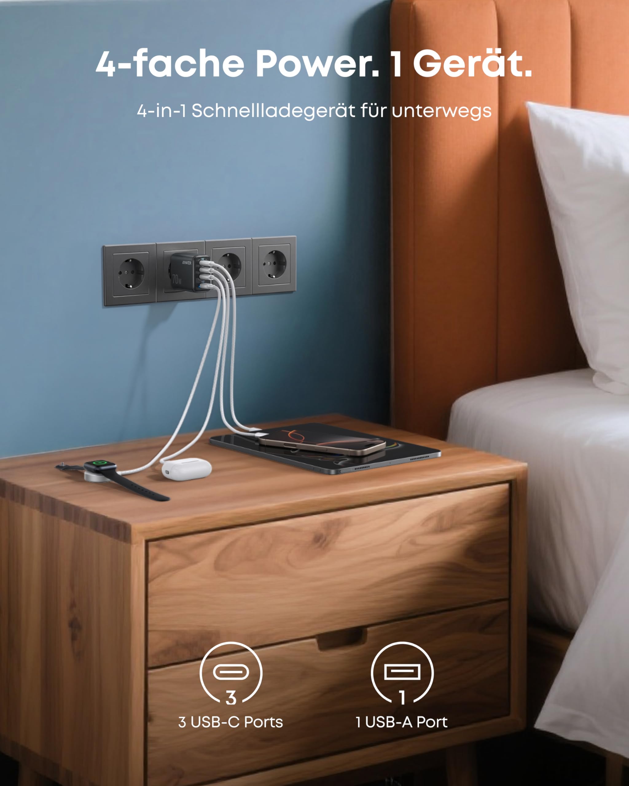 anker-zolo-70w-usb-c-ladeger-t-4-port-netzteil-3x-usb-c-usb-a image 4