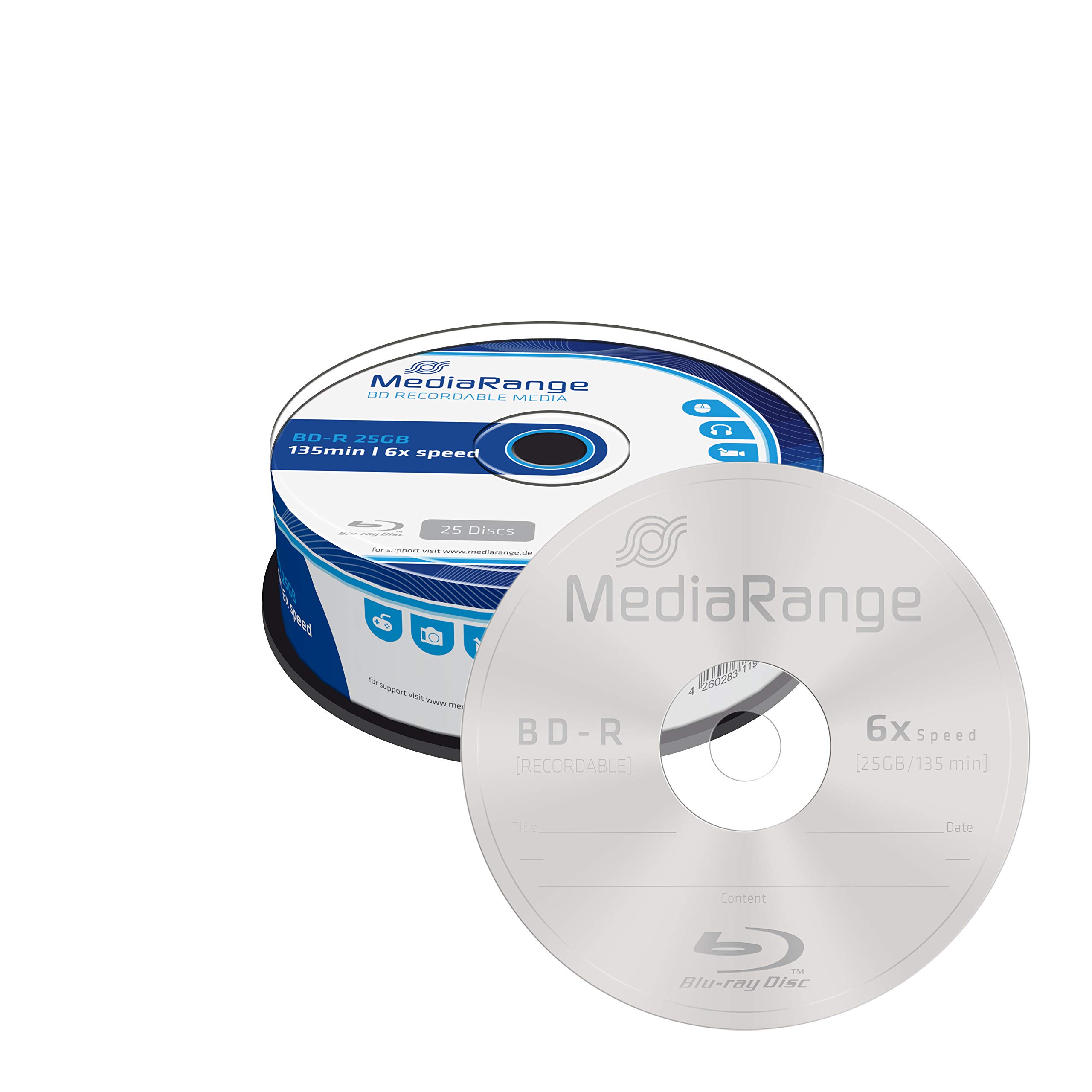 mediarange-professional-line-bd-r-25gb-6x-25er-pack-cakebox image 3