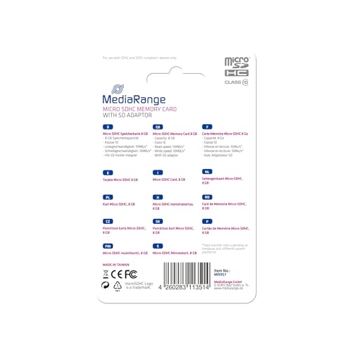 mediarange-mr957-microsdhc-8gb-class-10 image 6