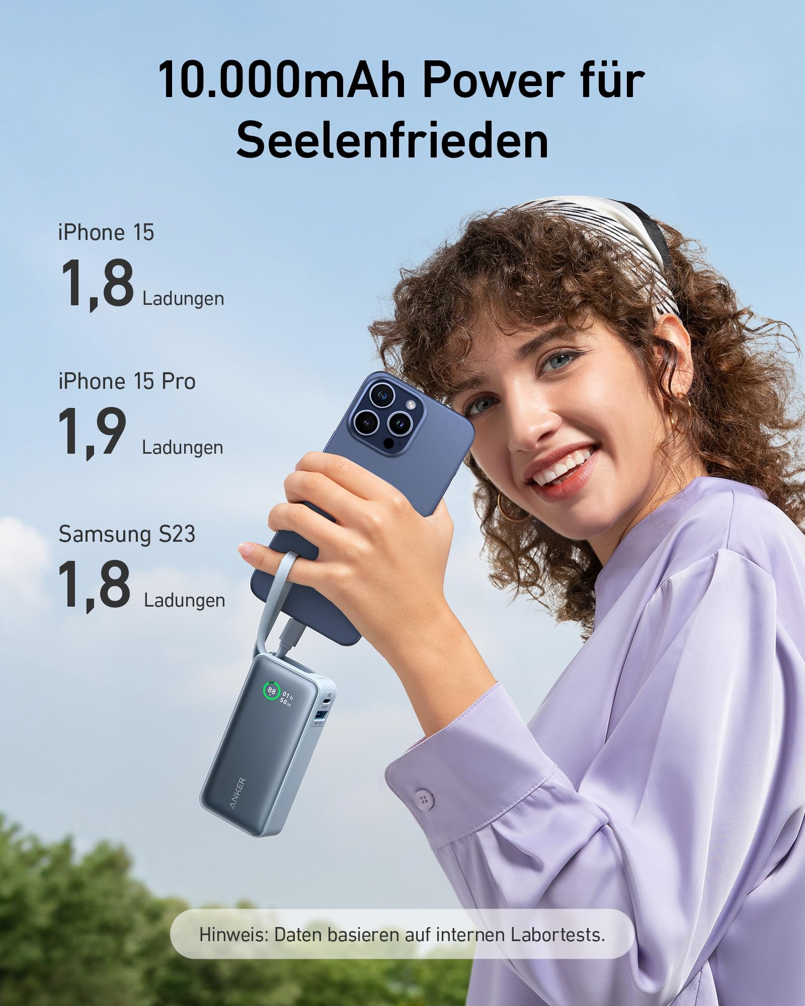 anker-nano-powerbank-10000mah-30w-mit-integriertem-usb-c-kabel image 4