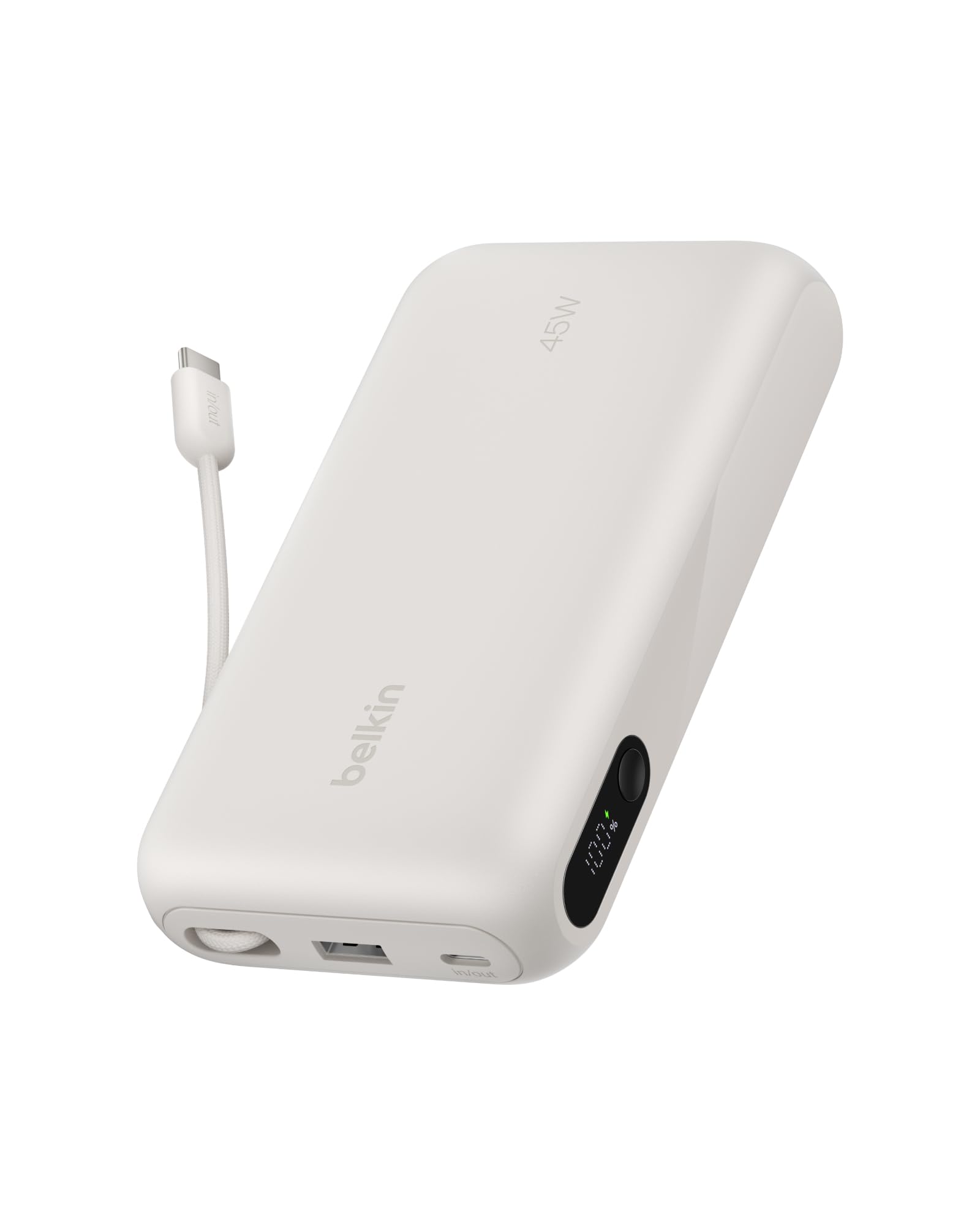 belkin-ultracharge-20000-mah-powerbank-45w-beige-mit-usb-c-kabel-display image 1